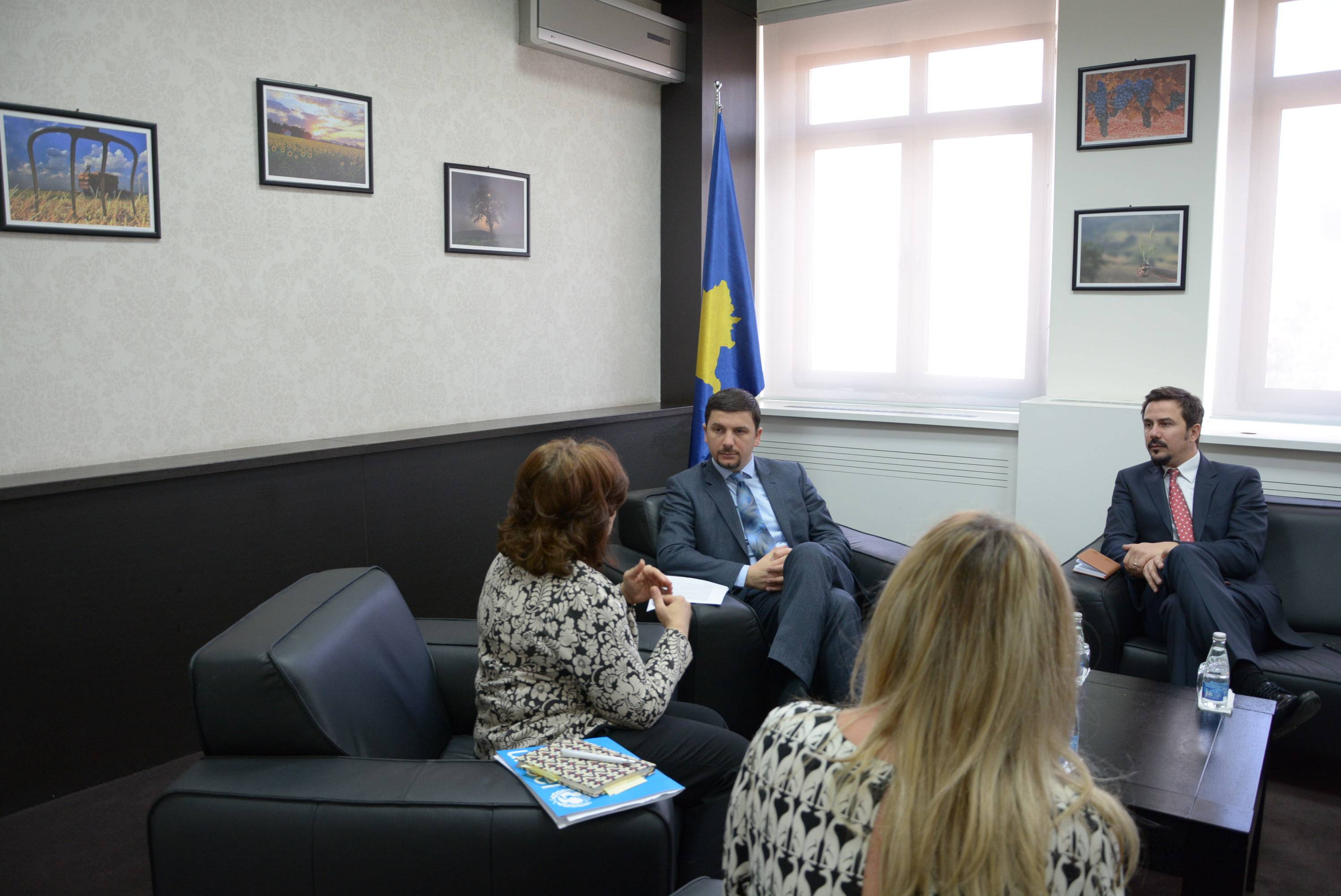 MBPZHR-ja dhe UNICEF do të vazhdojnë bashkëpunimin për pasurimin e miellit