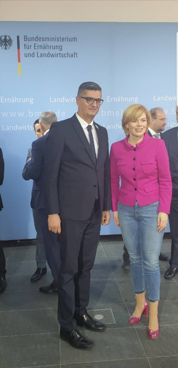 Ministri Rikalo takon Ministren e Bujqësisë së Gjermanisë, Julia Klockner