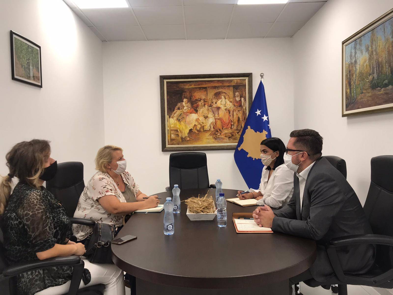 Ministar Mustafa sastao se sa predstavnicima Udruženja žena farmera "Alba"