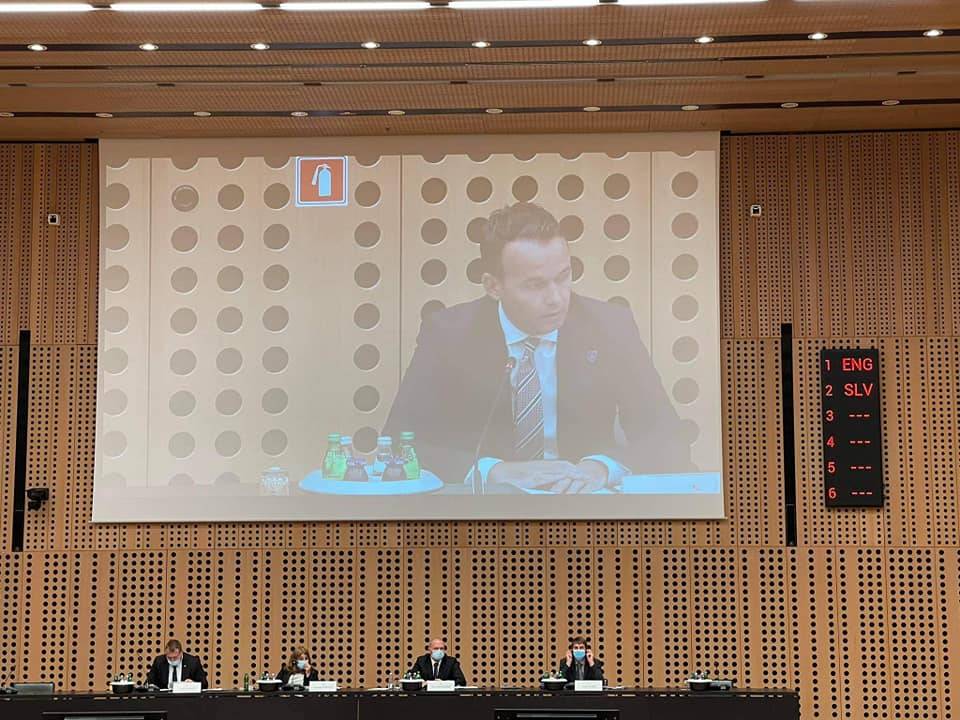 Ministri Faton Peci në Konferencën Ndërkombëtare Ministrore në Slloveni