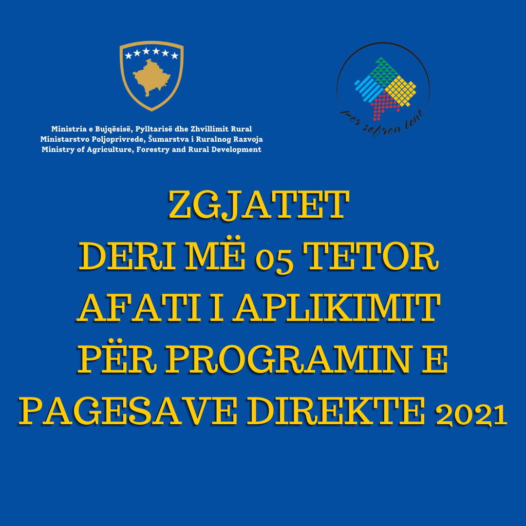 Zgjatet deri më 05 tetor afati për aplikim për subvencione