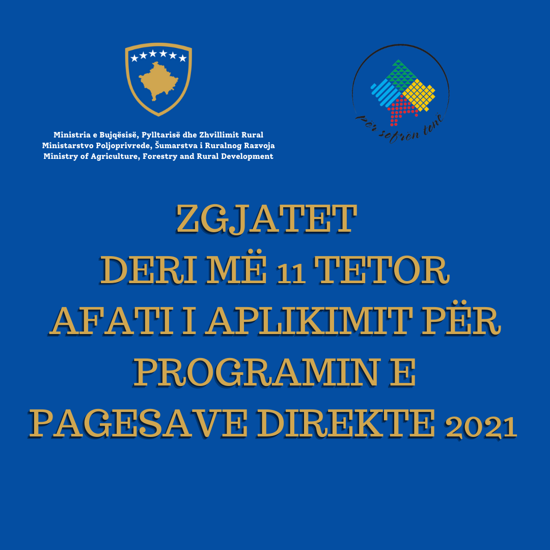 Ministri Faton Peci merr vendim për zgjatjen e afatit për aplikim për subvencione