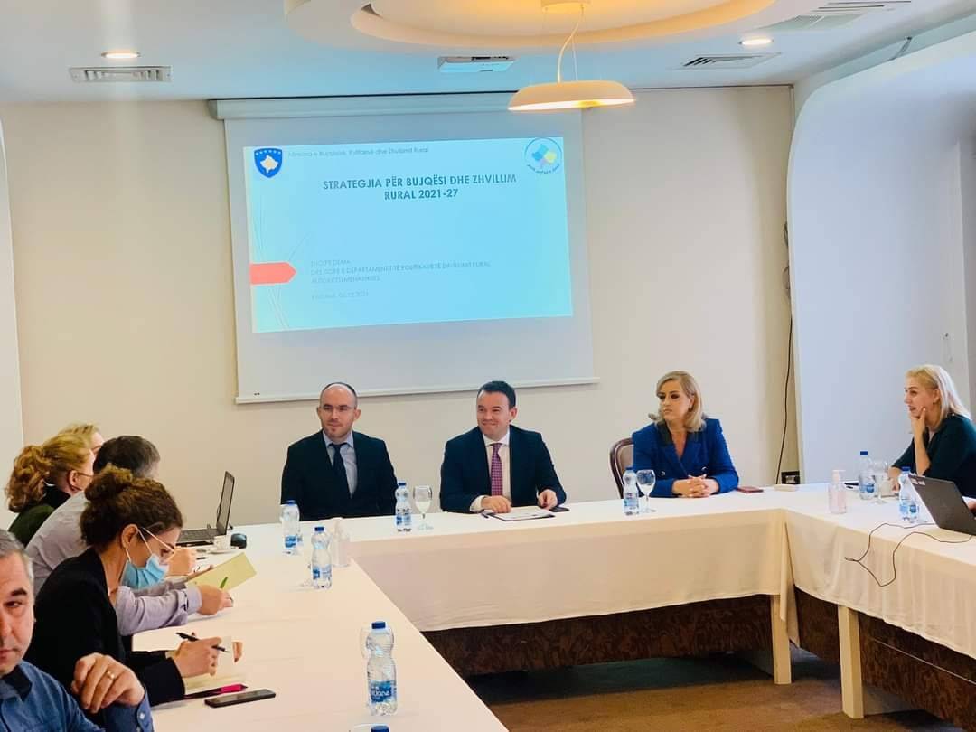Ministri Faton Peci prezanton Strategjinë e parë për Bujqësi dhe Zhvillim Rural 2021-2027