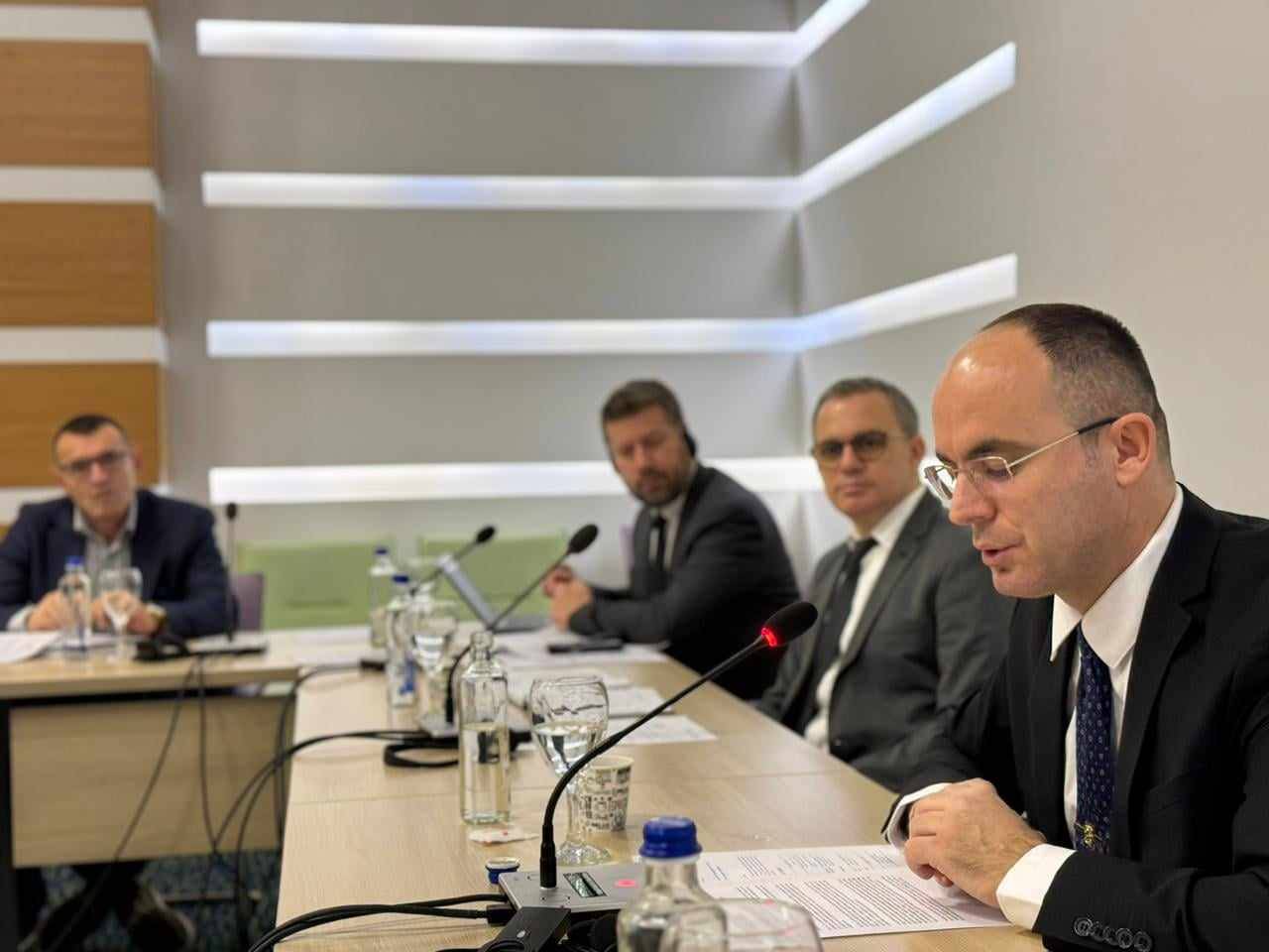 Zëvendësministri Demelezi në takimin e IFC-së me tregtuesit e inputeve bujqësore