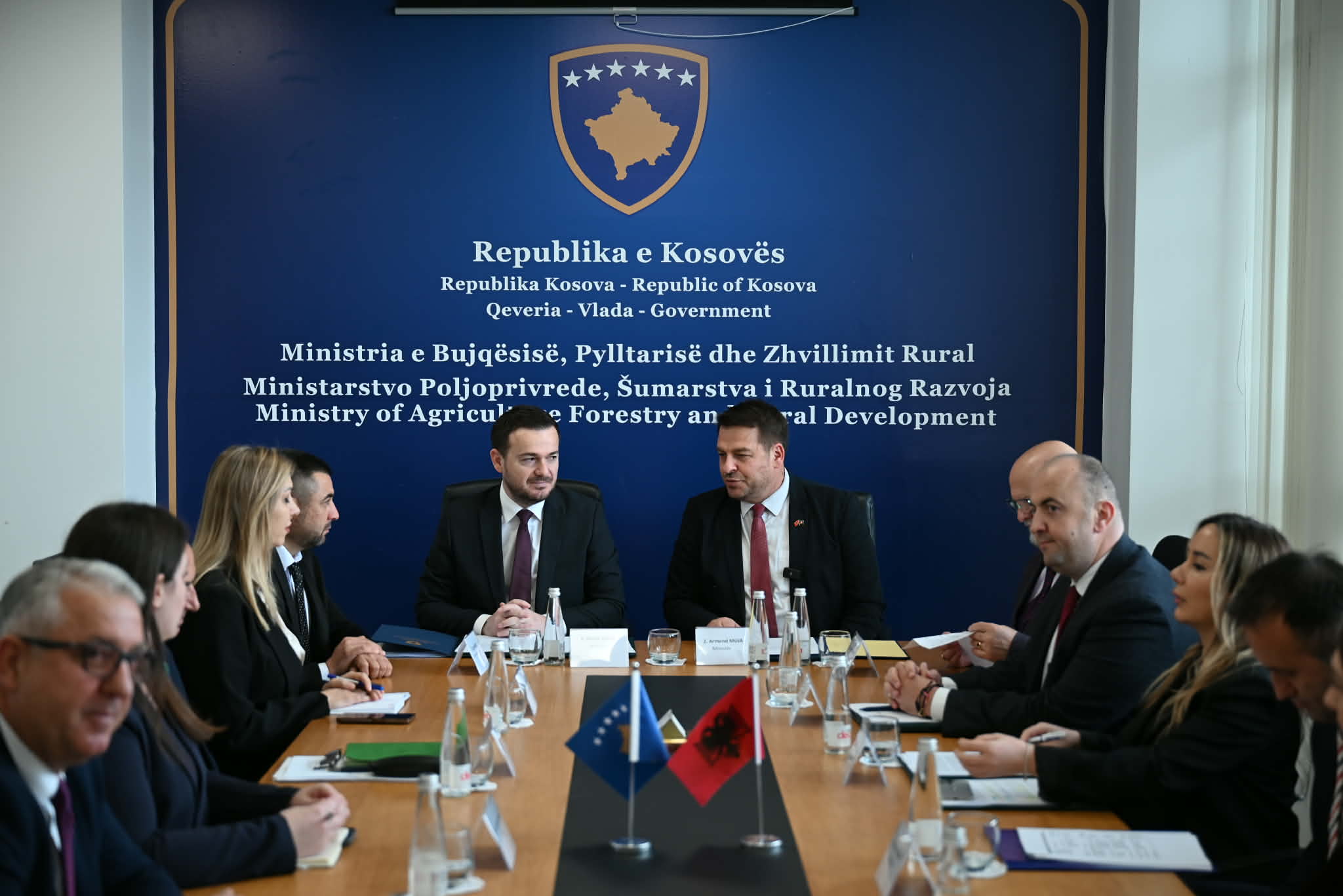 Takim i delegacioneve Kosovë–Shqipëri: Fokus në sigurinë ushqimore dhe unifikimin e standardeve